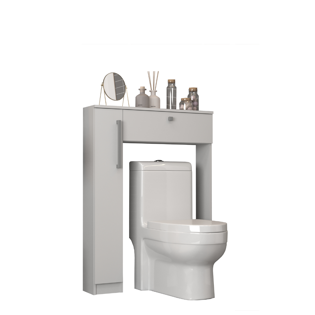 Organizador Baño WC 2 Puertas Blanco