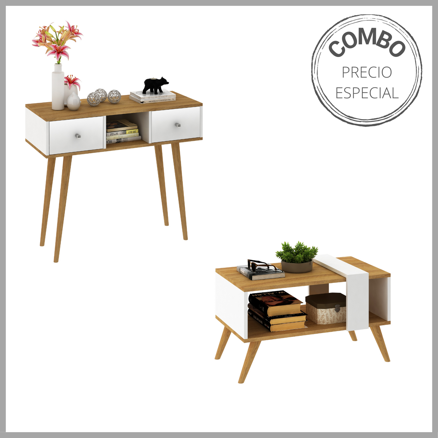 Mesa de centro Transformable