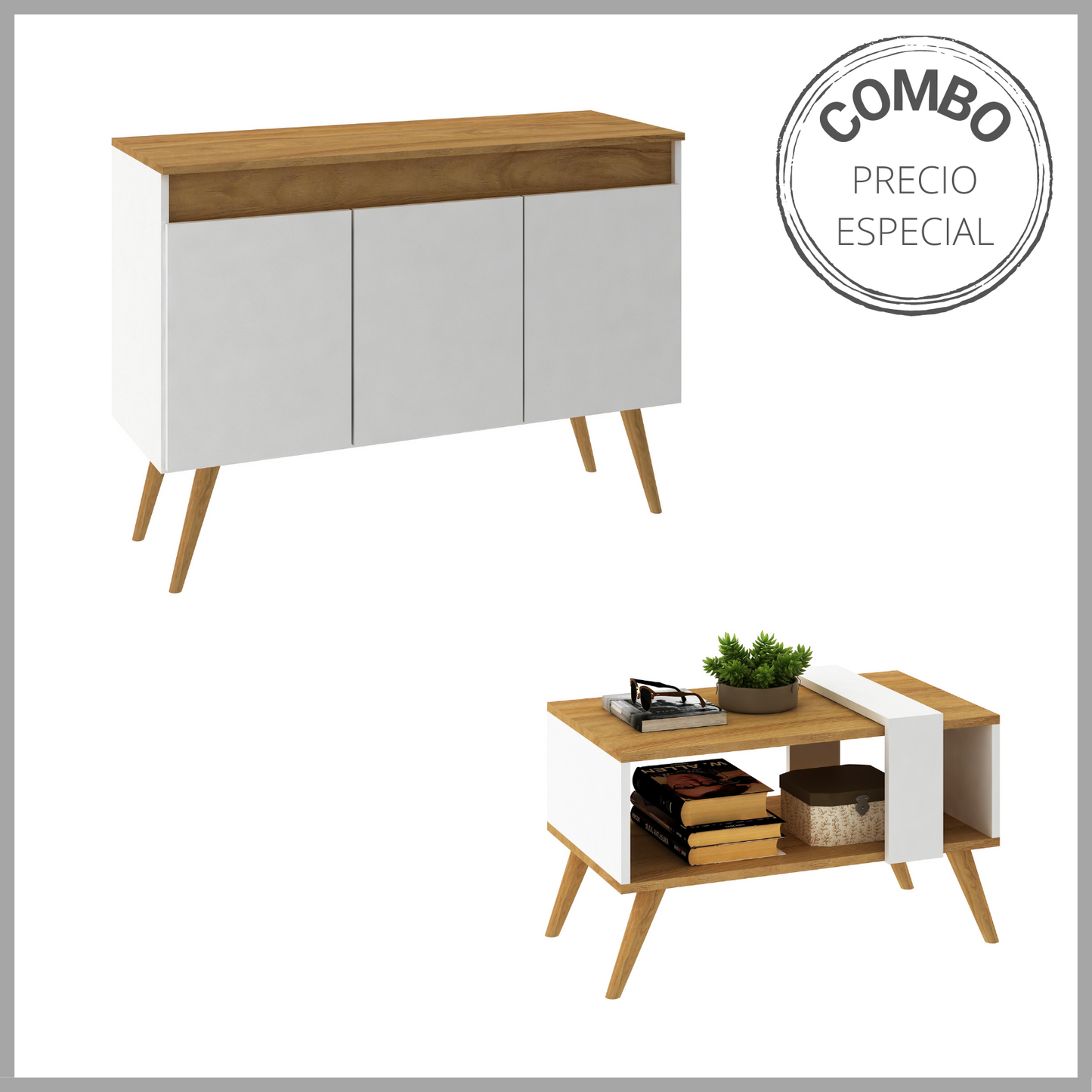Mesa de centro Transformable