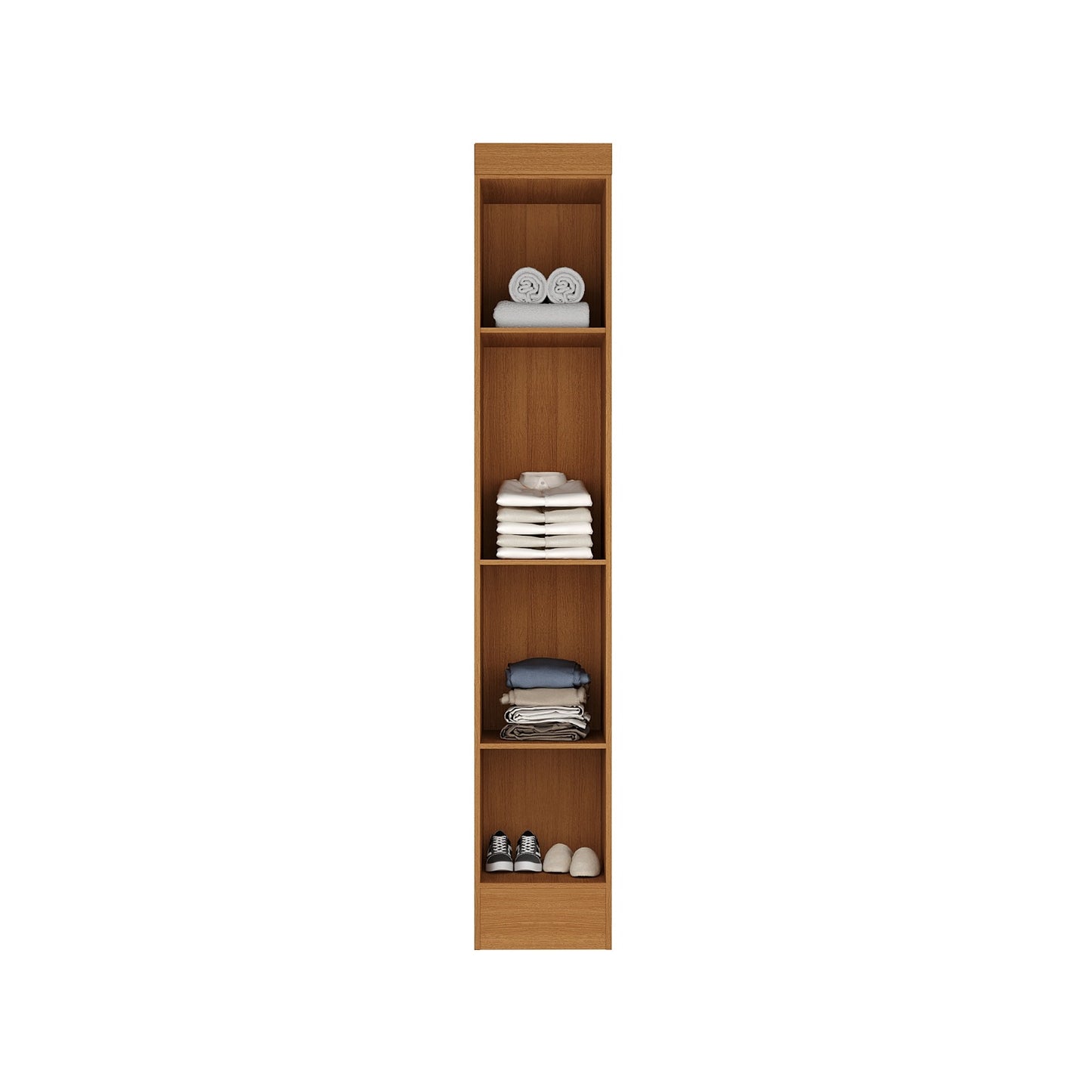 Set Trasera Aéreo Veladores + 2 Closet 1 puerta Canela Off White